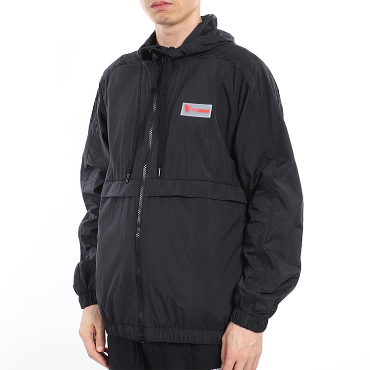 Nike Windproof Running Training Men's Hats Jacket Black DC2351-010