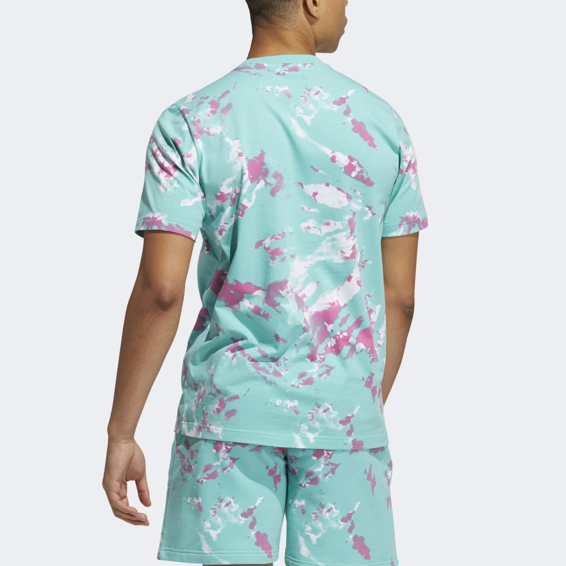 adidas Peak TaiChi GS Knit T-shirt 'Pink Blue' H48519