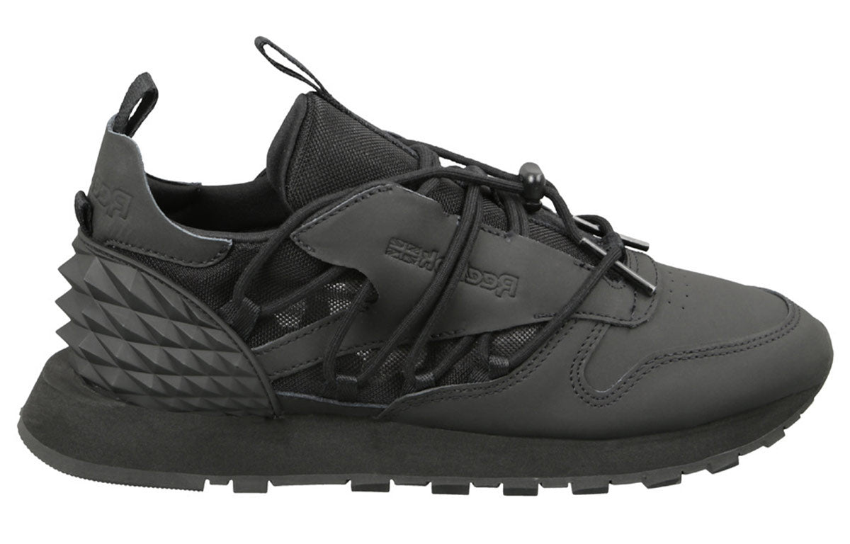 (WMNS) Reebok Classic Leather Running shoes 'Black' EH0404