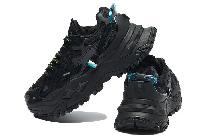 (WMNS) Fila Fusion 'Black Teal' T12W135211FBK