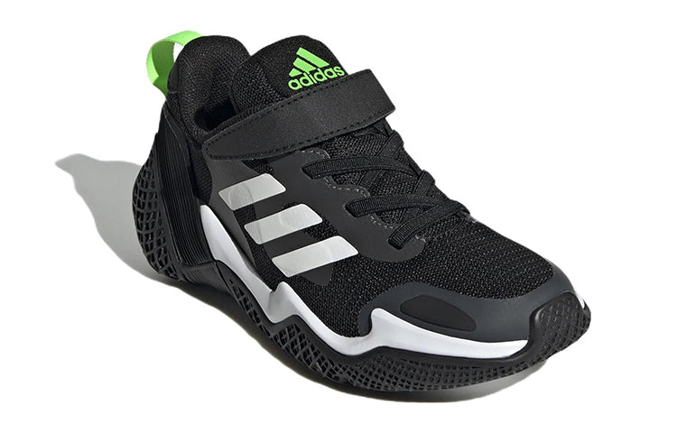 (PS) adidas 4uture Runner Sport J 'Black White' GZ1048