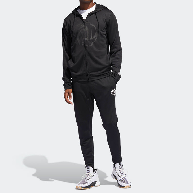 adidas Rose Pant 3 Basketball Training Sports Long Pants Black DP5765