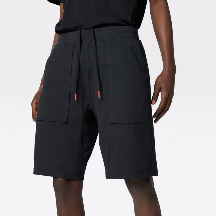 Converse Jersey Short Asia Sizing 'Black' 10018821-A04