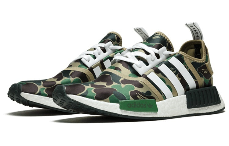 adidas x A Bathing Ape NMD_R1 'Olive Camo' BA7326