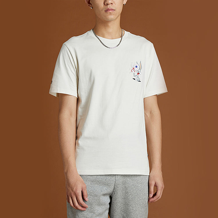 Converse x Bugs Bunny Graphic T-Shirt Asia Sizing 'White' 10021413-A01