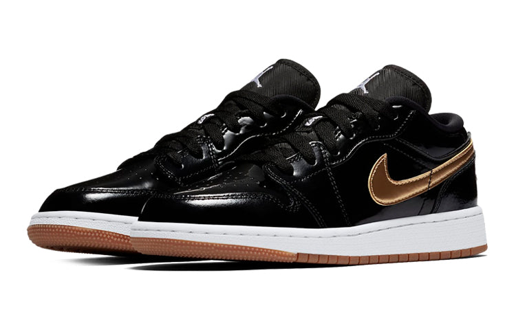 (GS) Air Jordan 1 Low 'Metallic Gold' 554723-032