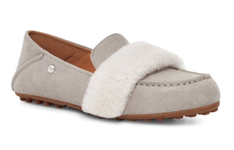 (WMNS) UGG Ansley Bow Glimmer 'Light Grey White' 1117930TS-SAMT