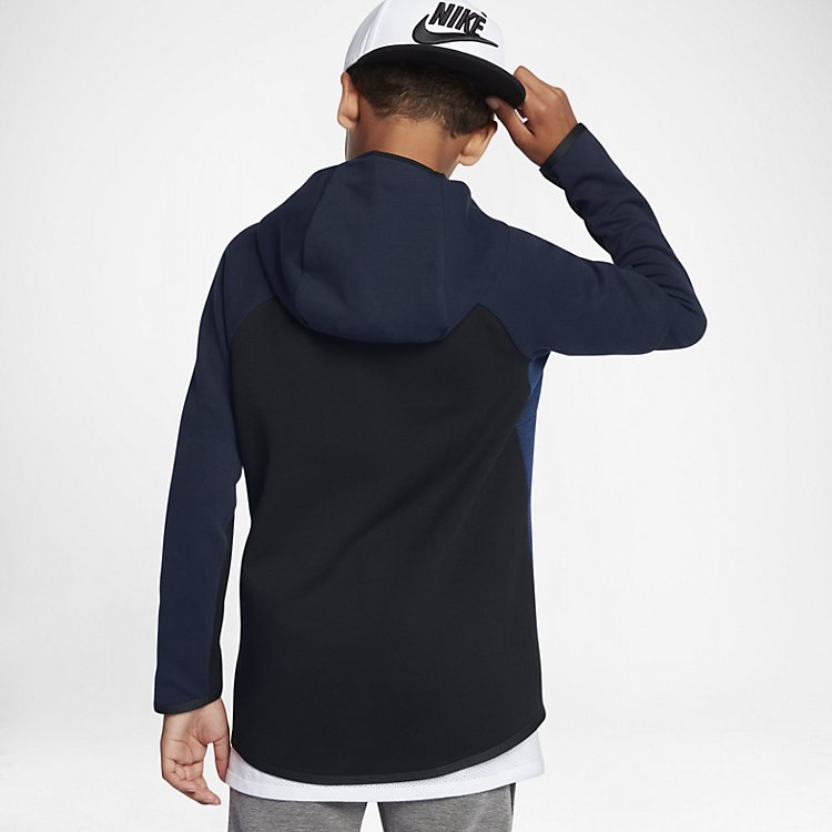 Apparel Hoodies Kids Nike KIDS Nike Sportswear Tech Fleece Wind 856191-473