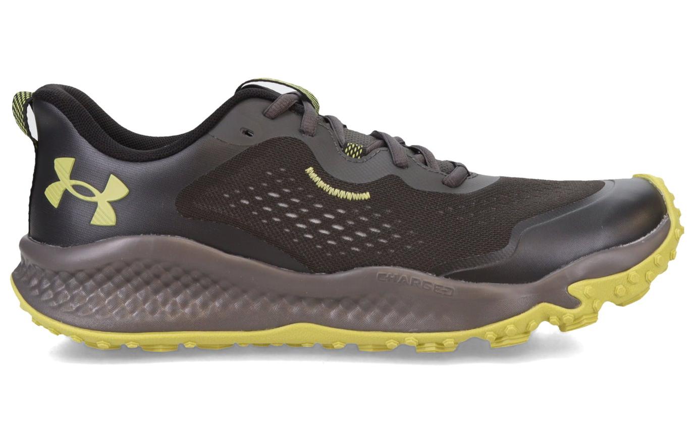 Under Armour Charged Maven Trek Low 'Jet Grey Hushed Green' 3026136-100