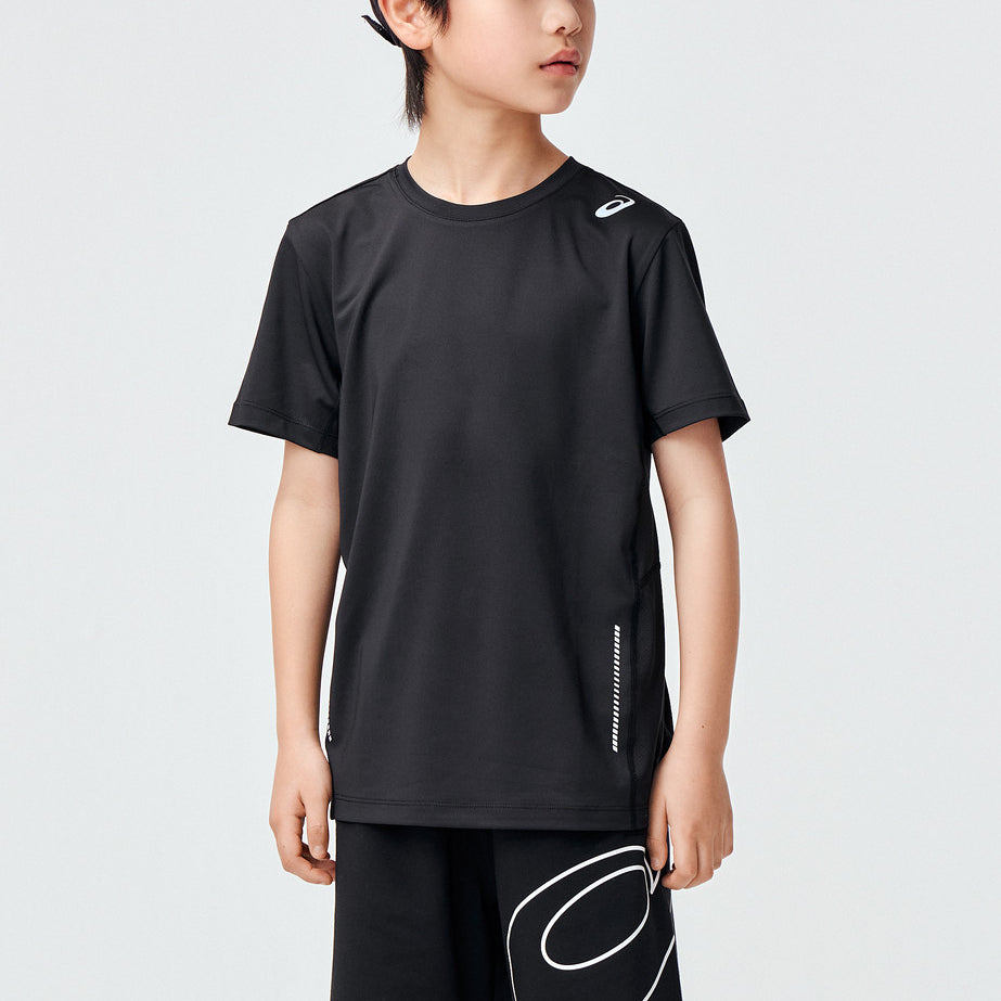 (GS) ASICS Logo T-Shirt 'Black' 332241173115-001