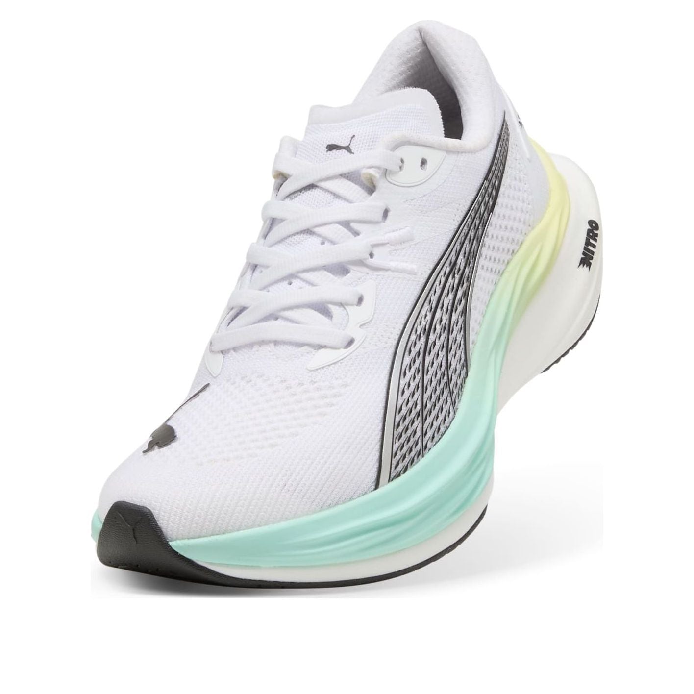 (WMNS) PUMA Deviate Nitro 3 'White Mint Blue' 309708-20