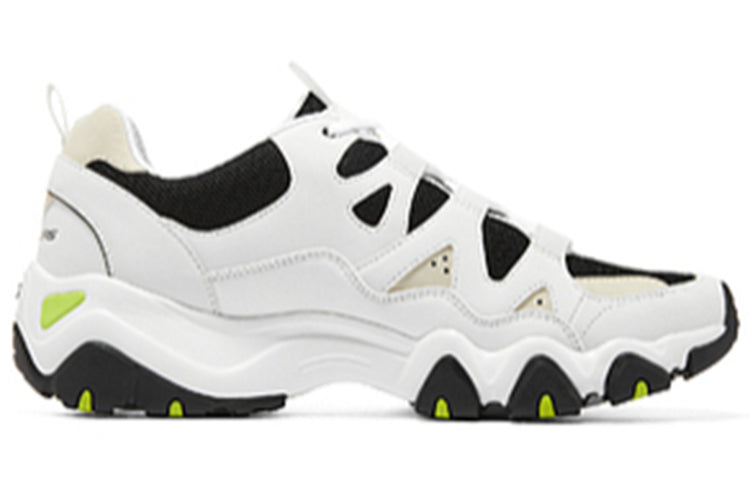 Skechers D'lites 2.0 'White Black Green' 894128-WMLT