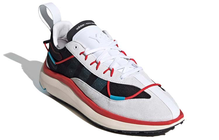 adidas Y-3 Shiku Run 'White Red Cyan' FX1414