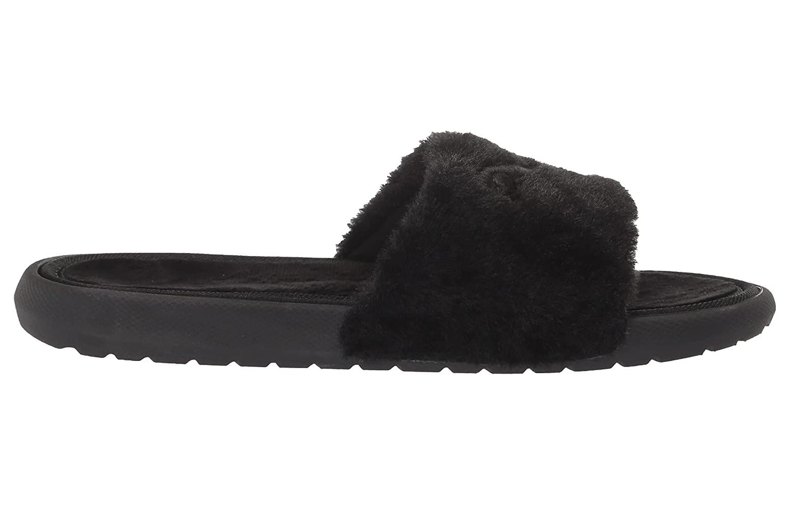 PUMA Cool Cat Fluffy Slides 'Black' 38427301