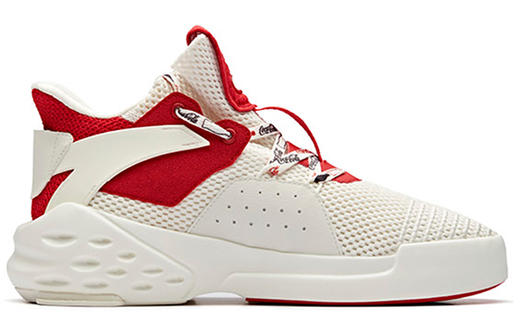ANTA Sock Sneaker x Coca-Cola 'White Red' 11928088-9