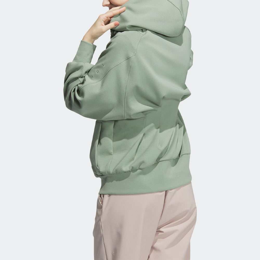 (WMNS) adidas Premium Knit Jacket 'Green' IK4292