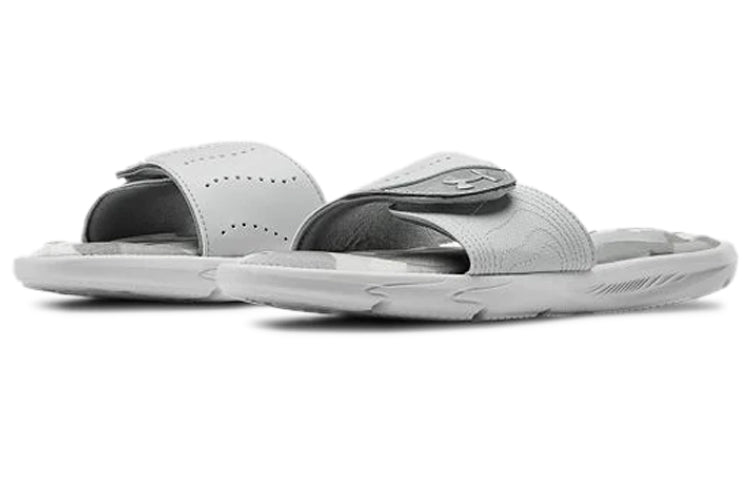 (WMNS) Under Armour Ignite Ix Spectrum Slippers White/Grey 3022719-101