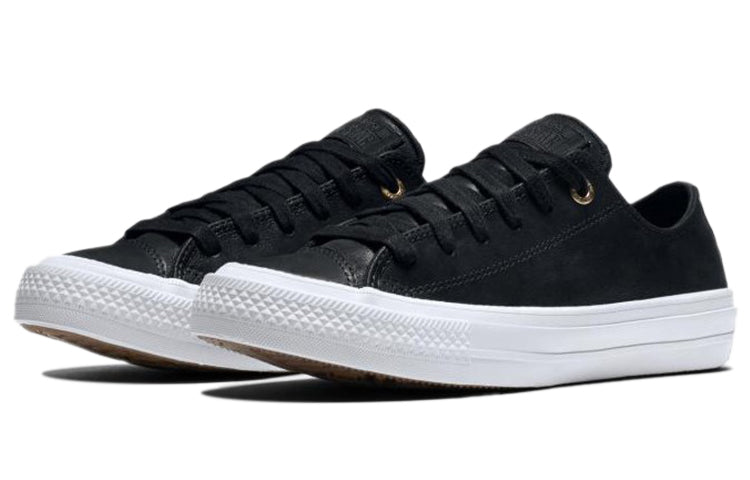 (WMNS) Converse Chuck Taylor All Star 2 Low 'Black' 555958C