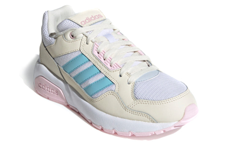 (WMNS) adidas neo Run9tis 'Creamyellow White Blue' FZ1459