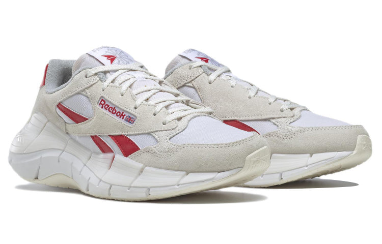 Reebok Zig Kinetica 2.5 Plus 'White Brown Red' GV6999
