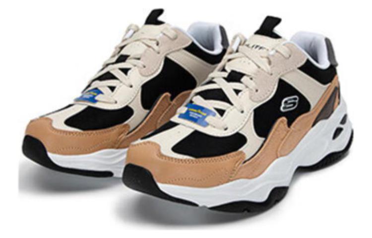 Skechers D'lites Sneakers 'Beige Black Tan' 894157-NTBK