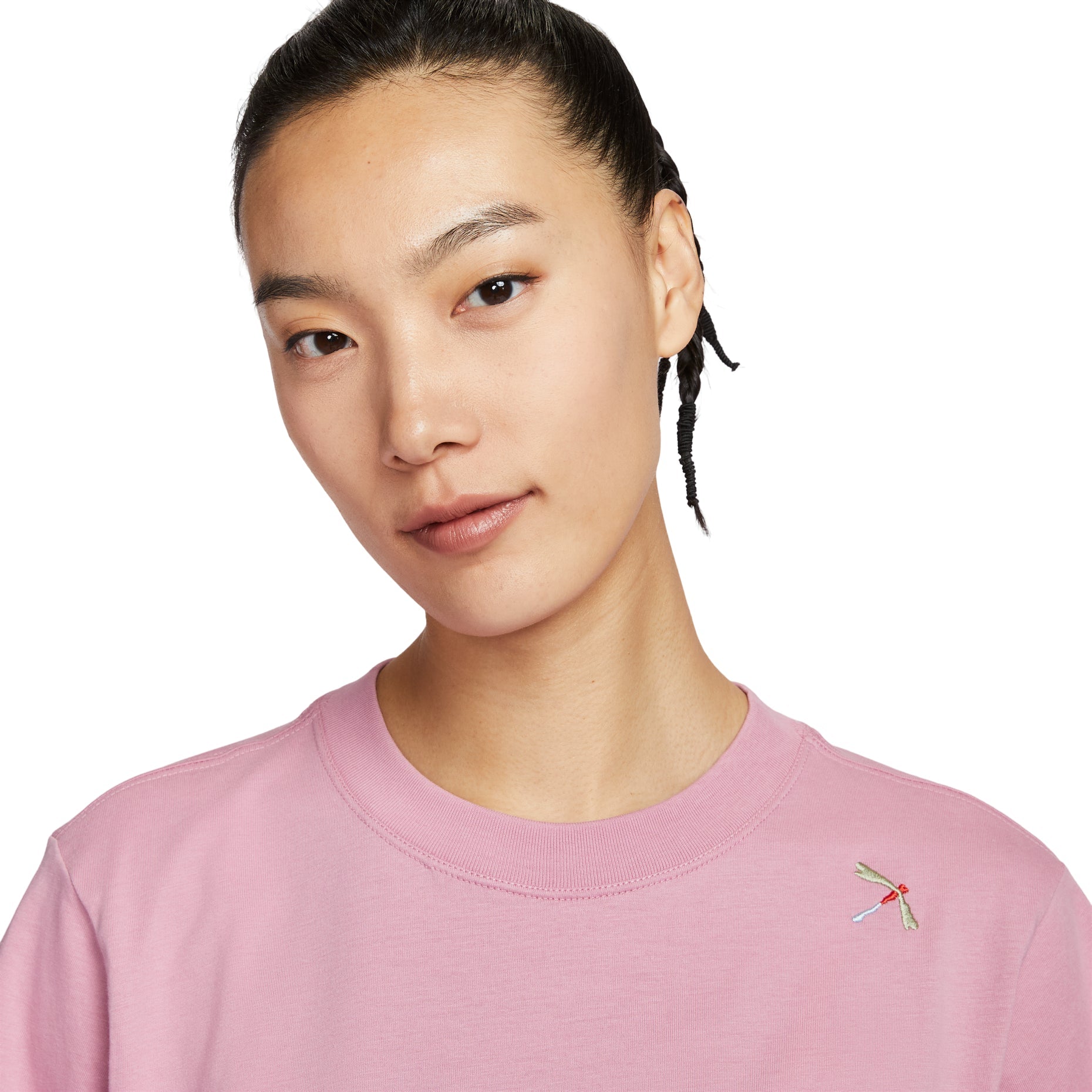 (WMNS) Nike Sportswear Graphic T-shirt Asia Sizing 'Pink' IF0607-668