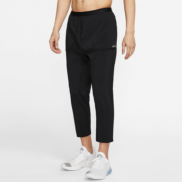 Nike Solid Color Casual Running Pants Black CJ5785-010