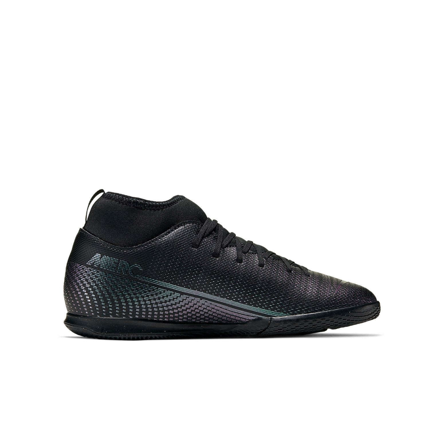 (GS) Nike JR Mercurial Superfly 7 Club IC 'Black Purple' AT8153-010