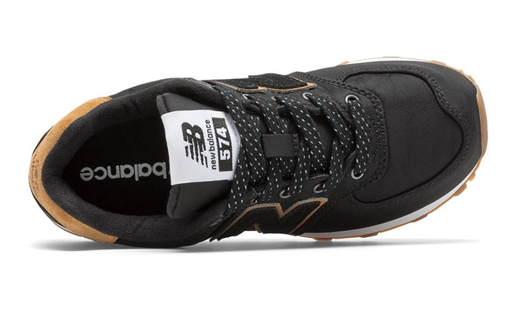 New Balance 574 BackPack Grade Kid's Shoes Black GC574BK