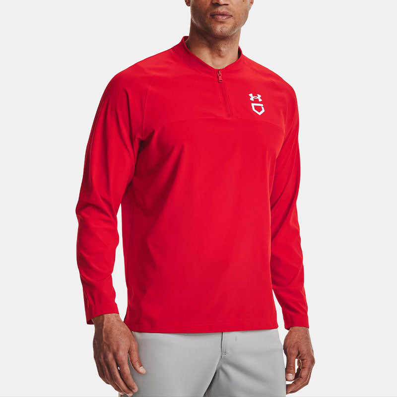 Under Armour Utility Long Sleeve Cage Jacket 'Red' 1375656-600