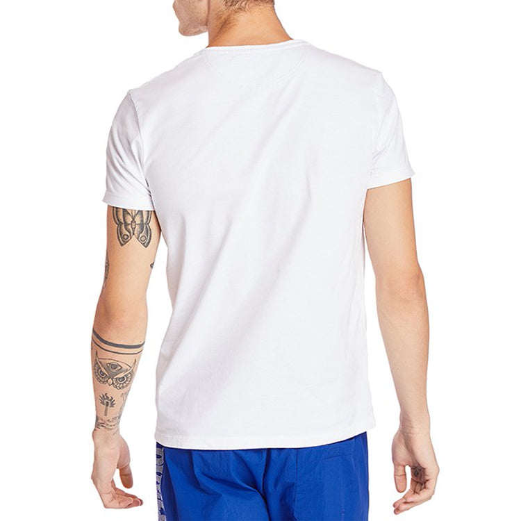 Men's Timberland Outdoor Round Neck Short Sleeve White A1MH6100