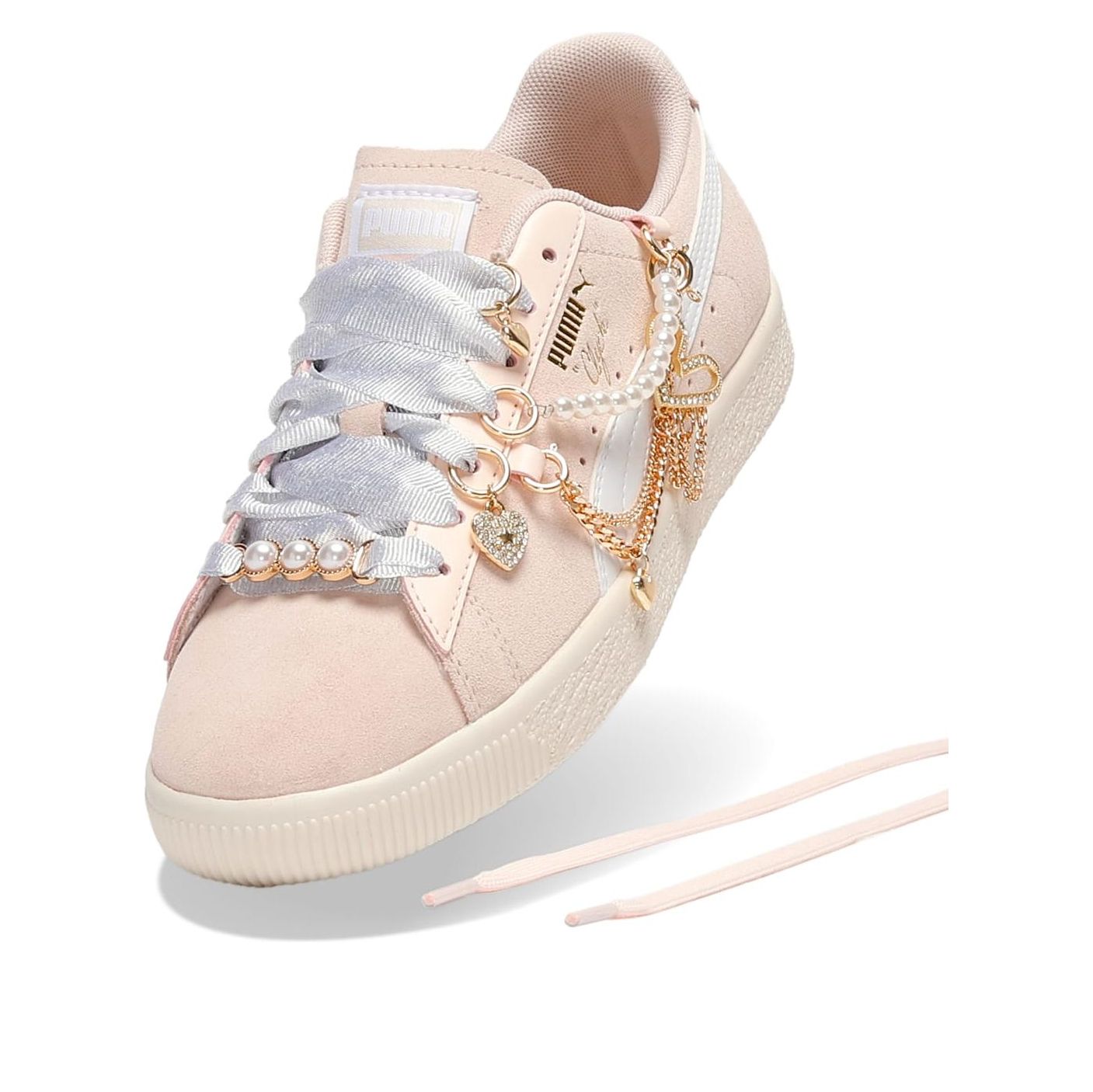 (WMNS) PUMA Clyde Charm 'Rosebay' 405912-01