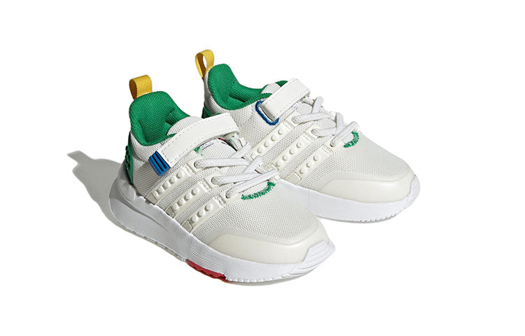 (TD) adidas x LEGO Racer TR21 Shoes 'Core White Green' HQ1320