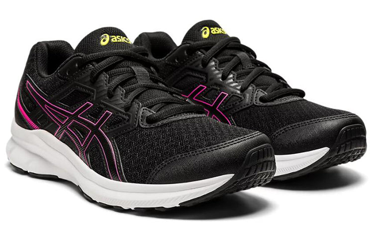 (WMNS) ASICS Jolt 3 Wide 'Black Hot Pink' 1012A909-004