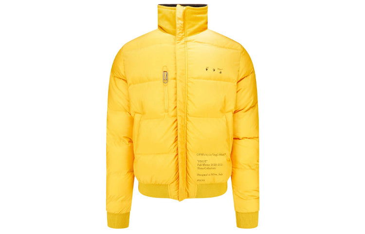 Off-White Arrows Motif Reversible Puffer Jacket OMED024E20FAB0011001
