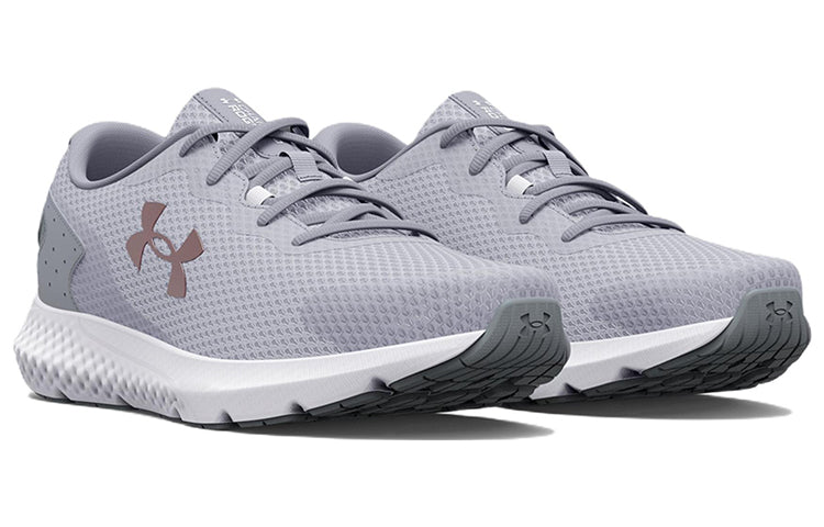 (WMNS) Under Armour Charged Rogue 3 'Grey White' 3025858-101