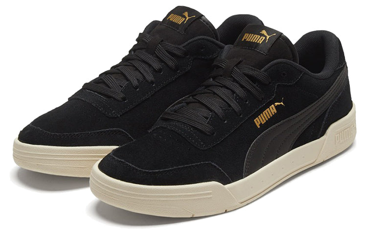PUMA Caracal Suede 'Black White Gold' 370304-12