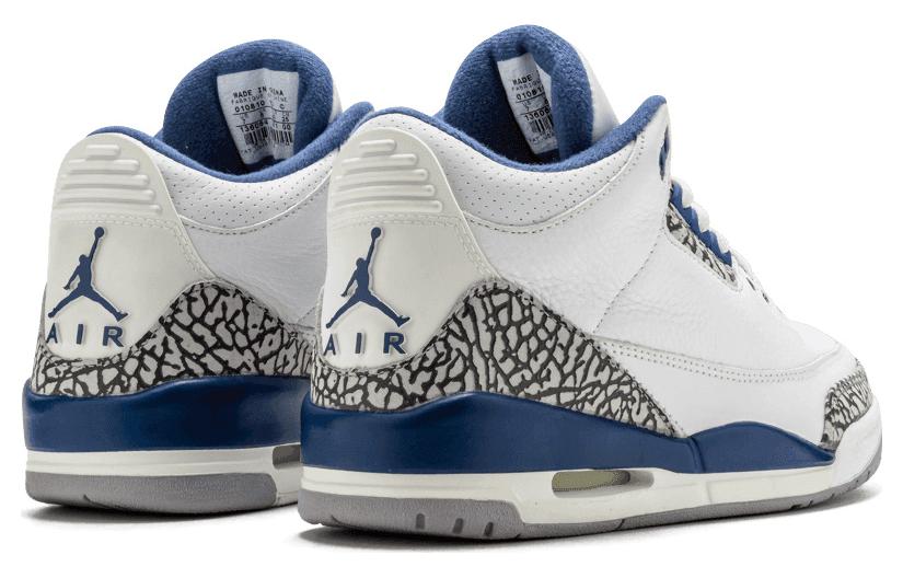 Air Jordan 3 Retro 'True Blue' 2001 136064-141