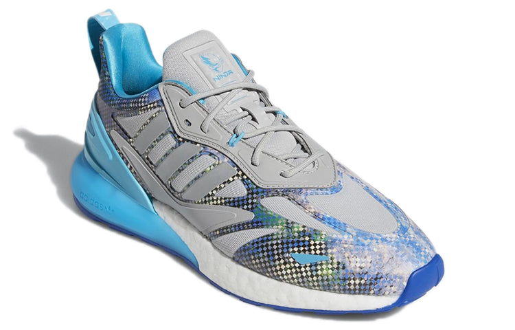 adidas Ninja x ZX 2K 2.0 'Time In - Grey Cyan Pink' GZ3744