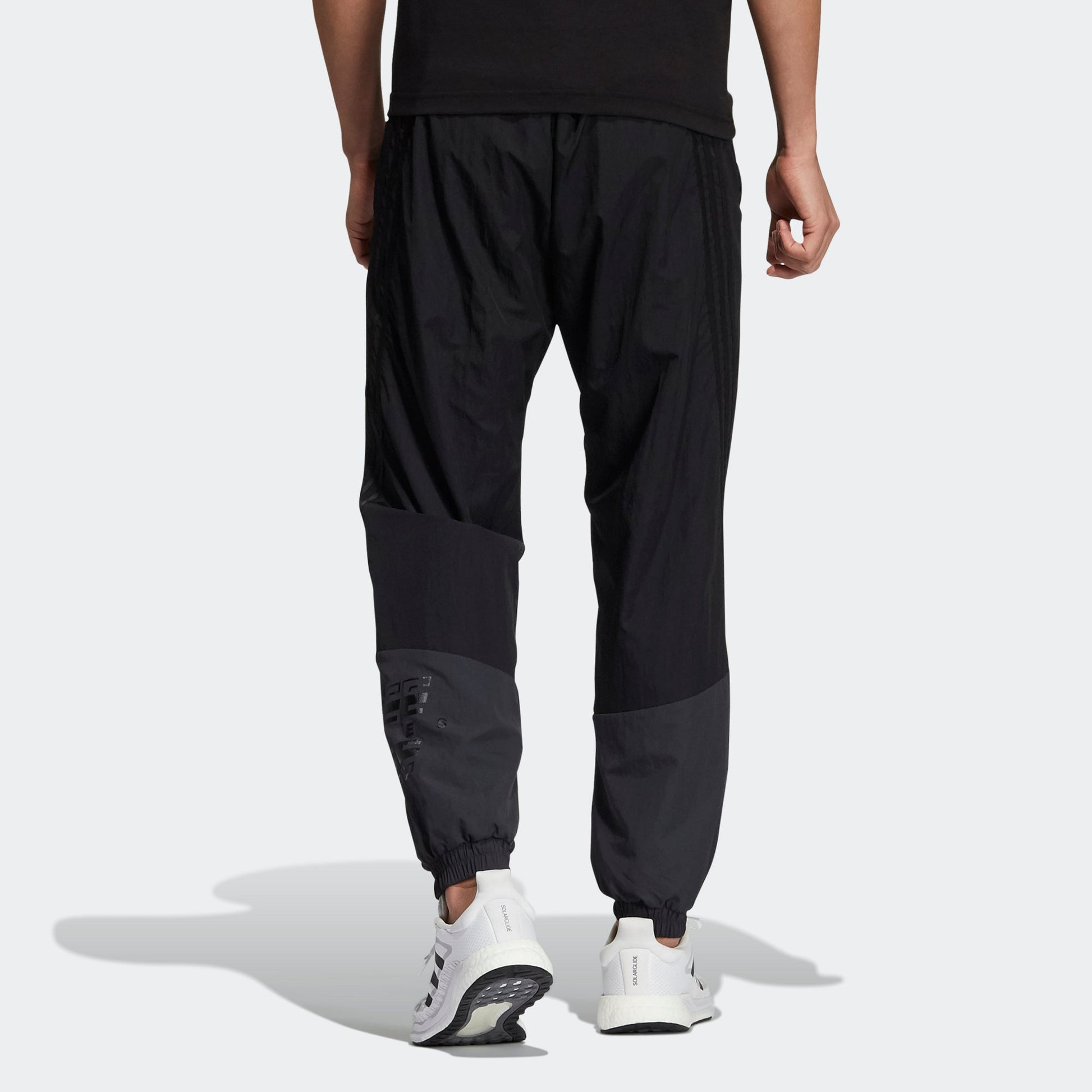 Men's adidas Si Wov Pnt Colorblock Alphabet Bundle Feet Sports Pants/Trousers/Joggers Black GT6360