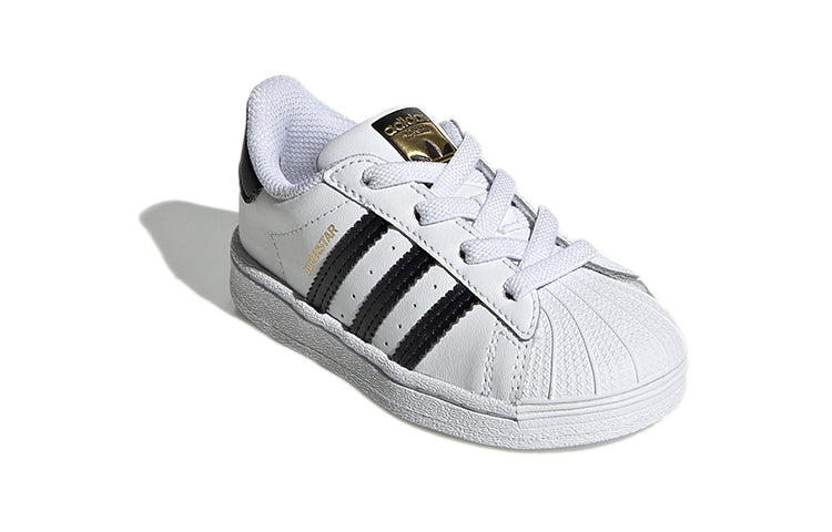 (TD) adidas Superstar Infant 'White Black' FU7717