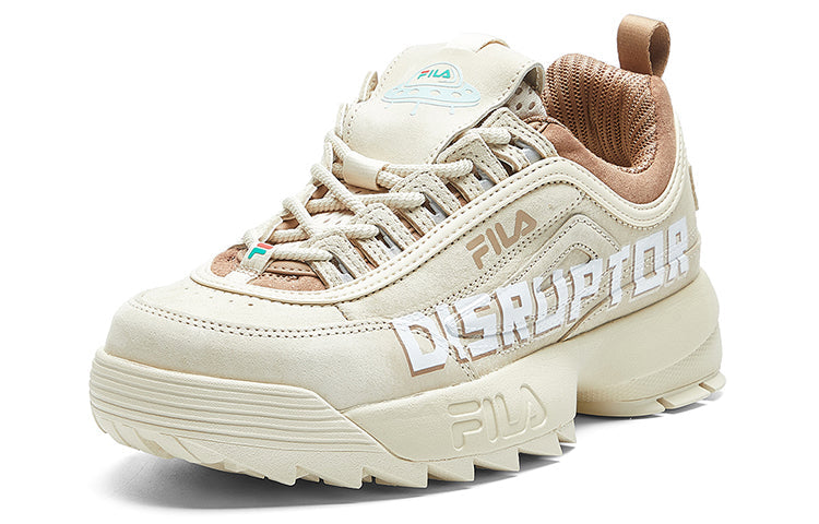 (WMNS) Fila Disruptor 2 Low-cut Old Shoes White T12W011402FAL