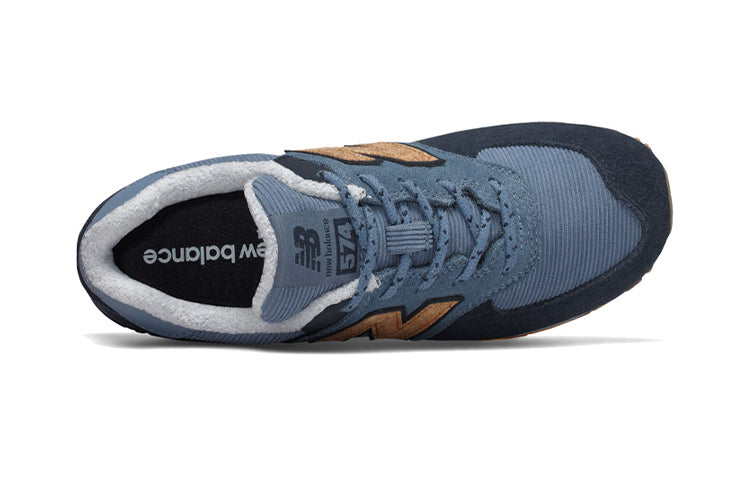 New Balance Boys' Iconic 574 V1 Sneaker Blue PC574KWA