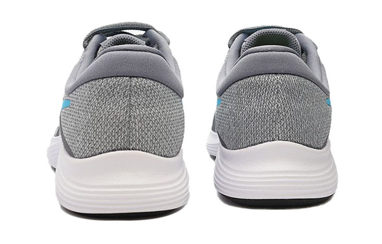 (GS) Nike Revolution 4 'Gray Blue White' 943309-014