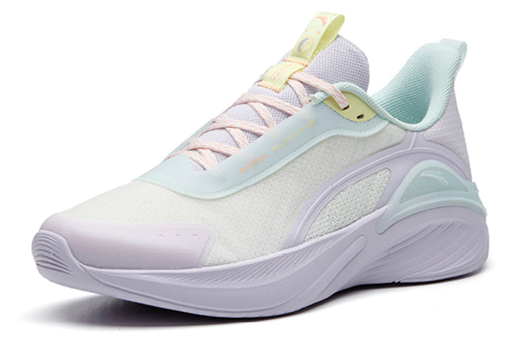 (WMNS) ANTA Running Series Sneakers 'White Purple Blue' 1 122235565-4