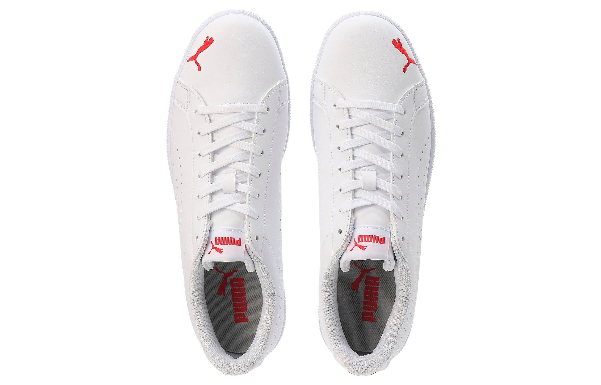 PUMA Smash Cat Purf FS SL 'White Red' 387796-01