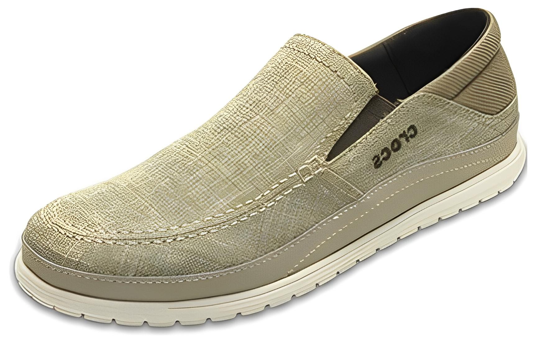 Crocs Santa Cruz Playa Slip-On Shoes 'Khaki Stucco' 204835-26P