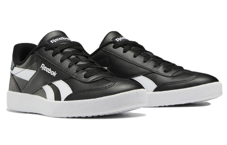Reebok Vector Smash Cozy Casual Skateboarding Shoes Unisex Black White GZ4986