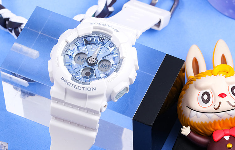 CASIO Baby-G 'White Blue' BA-130-7A2PRL