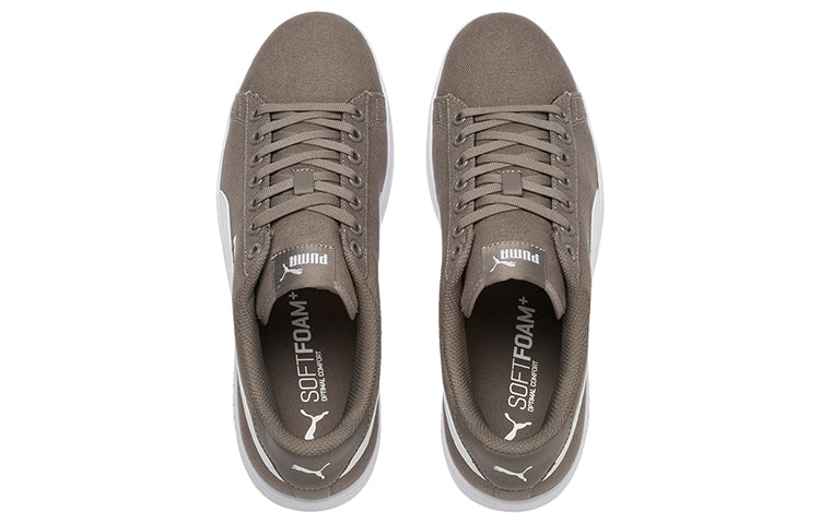 PUMA Smash V2 Brown/White 366420-07